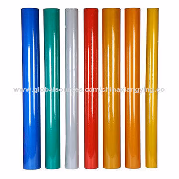 반사 소재 필름의 PVC 핫 세일 광고 등급 스트라이프 디자인